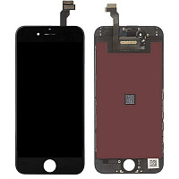 Дисплей для IPhone 6 в сборе с тачскрином черный (матрица оригинал)