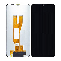 Дисплей для Samsung A032 (A03 Core) в сборе с тачскрином черный (Сервисный оригинал)