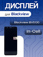 Дисплей для Blackview BV5100 в сборе с тачскрином черный