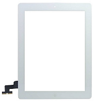 Тачскрин для IPad 2 в сборе белый