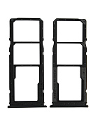 Сим лоток для Xiaomi Redmi Note 8 / Note 8T / Note 8 2021 чёрный
