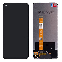 Дисплей для Oppo A74 5G в сборе с тачскрином черный